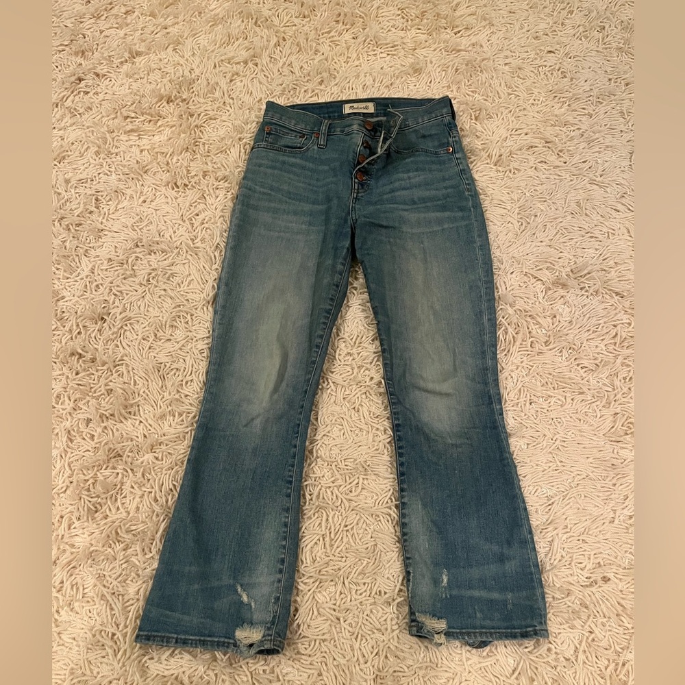 Madewell Cali Denim Boot Size 26